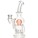Tube Sock Glass Hustle - Brain Bubbler - Ghost OJ Accent - The Cave