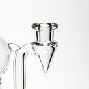 Tube Sock Glass Hustle - Brain Bubbler - Green Stardust Accent - The Cave