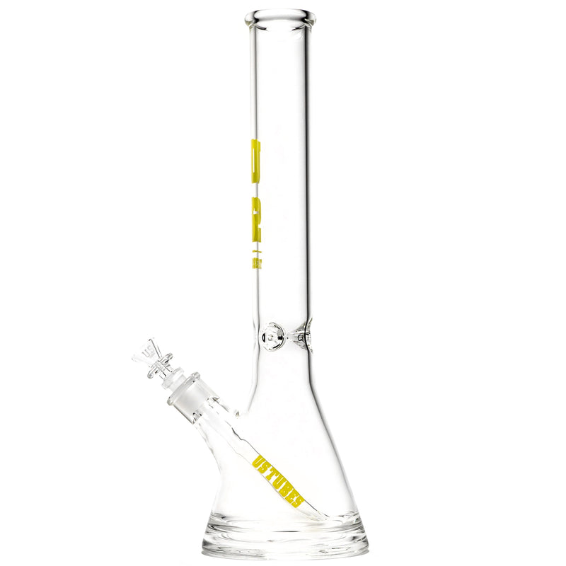 US Tubes - 18" Beaker 50x5 - Ice Pinch - Light Yellow Classic Label - The Cave