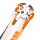 US Tubes - 12" Beaker 50x5 - Ice Pinch - Orange Classic Label - The Cave