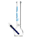 US Tubes - 14" Round Bottom 50x7 - Ice Pinch - Light Blue Shadow Label - The Cave