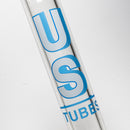 US Tubes - 14" Round Bottom 50x7 - Ice Pinch - Light Blue Shadow Label - The Cave