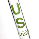 US Tubes - 20" Beaker 50x5 w/ 29mm Joint - Constriction - Green Vertical Label - The Cave