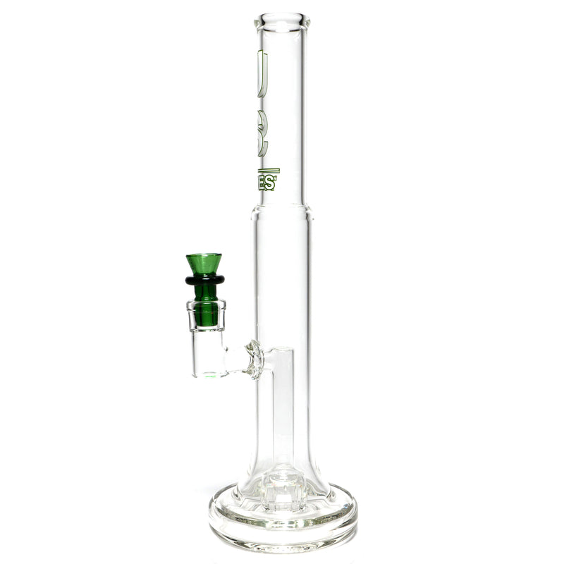 US Tubes - 16" Hybrid Fixed Circ Dome - 50x5 - White & Green Vertical Label w/ Green Slide - The Cave