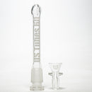 US Tubes - 21" Double Circ Beaker w/ 24mm - 50x5 - White Classic Label - The Cave