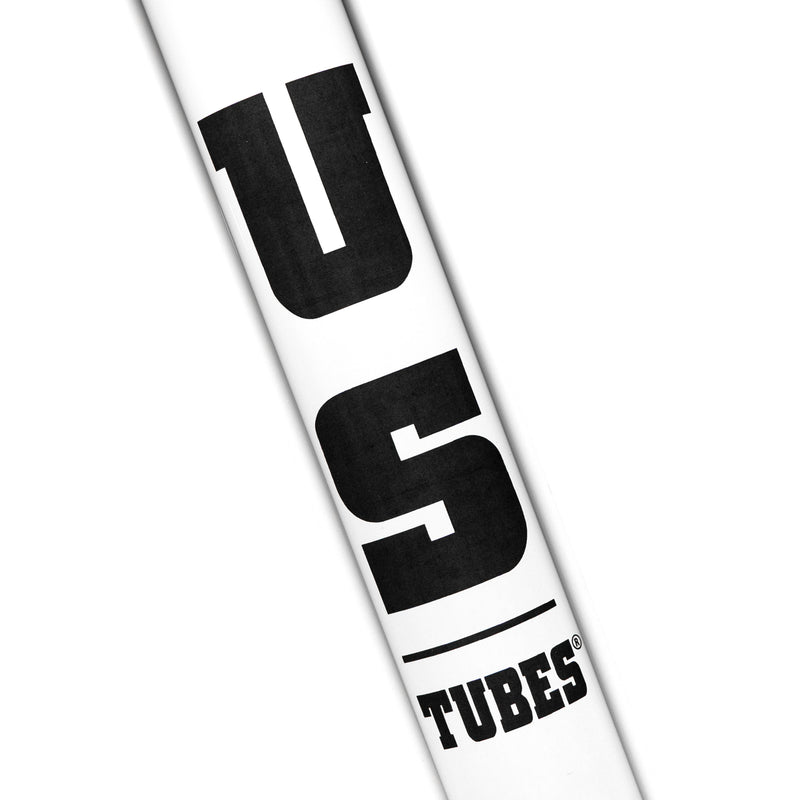 US Tubes - 20" Round Bottom 50x5 w/ 24mm Joint - Ice Pinch - Black Classic Label - The Cave