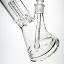 US Tubes - 21" Double Circ Beaker w/ 24mm - 50x5 - White Vertical Label - The Cave