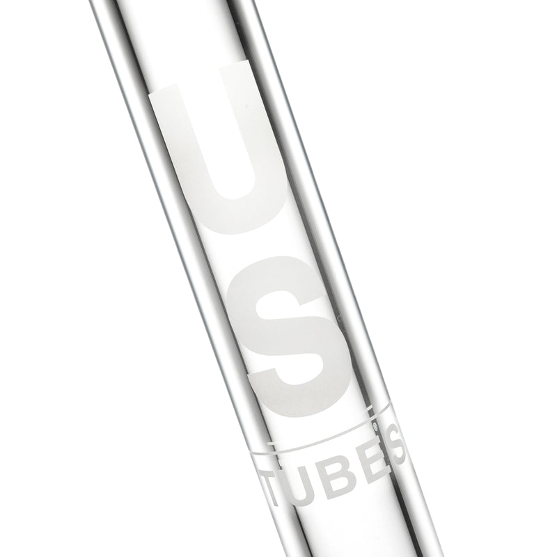 US Tubes - 20" Beaker 50x9 w/ 24mm Joint - Constriction - White Vertical Label - The Cave