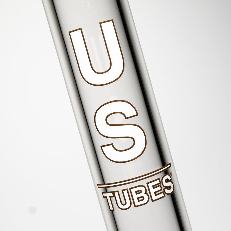 US Tubes - 20" Hybrid Fixed Circ Dome - 60x7 - White & Brown Vertical Label - The Cave