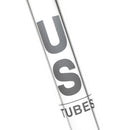 US Tubes - 20" Beaker 50x7 w/ 24mm Joint - Constriction - Grey Vertical Label - The Cave