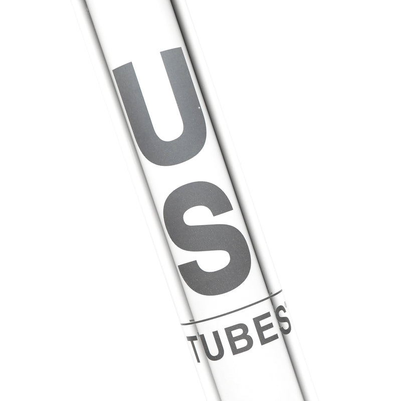 US Tubes - 20" Beaker 50x7 w/ 24mm Joint - Constriction - Grey Vertical Label - The Cave
