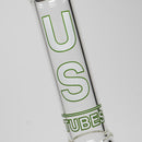 US Tubes - 15" Hybrid Fixed Circ - 40x5 - White & Green Vertical Label - The Cave