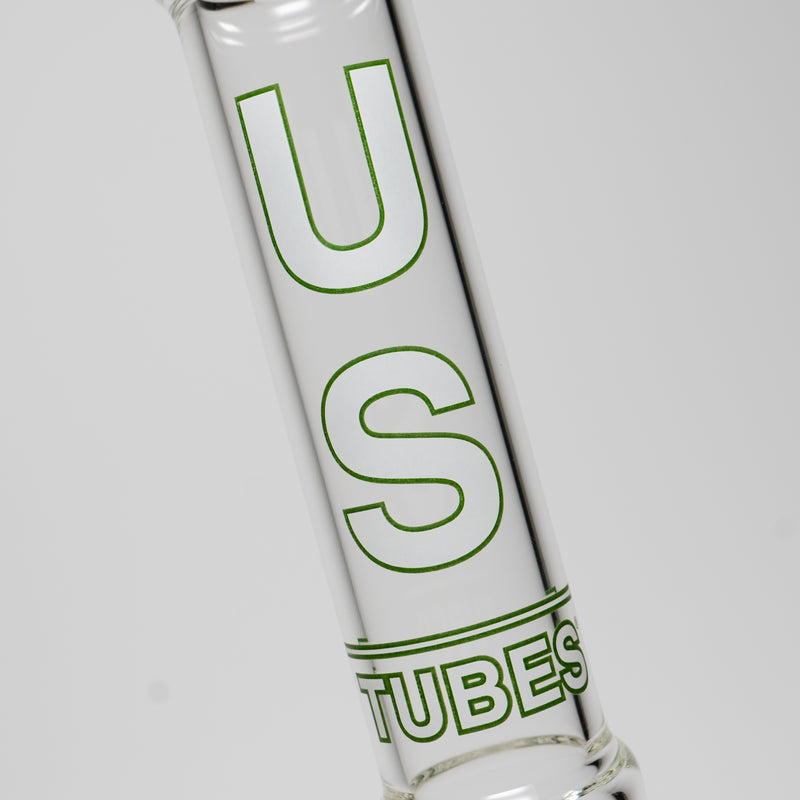 US Tubes - 15" Hybrid Fixed Circ - 40x5 - White & Green Vertical Label - The Cave