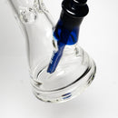 US Tubes - 13" Beaker 50x7 - White & Blue Vertical Label - The Cave