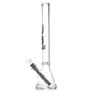 US Tubes - 20" Beaker 50x7 w/ 24mm Joint - Constriction - Grey Shadow Label - The Cave