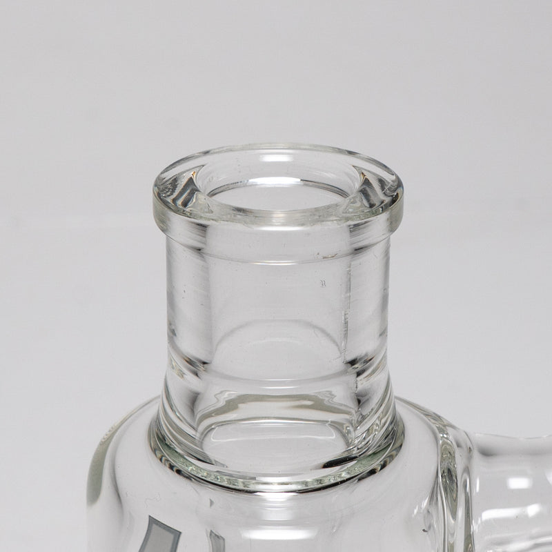 US Tubes - Ash Catcher - 18mm 90° - White & Grey Highway Label - The Cave