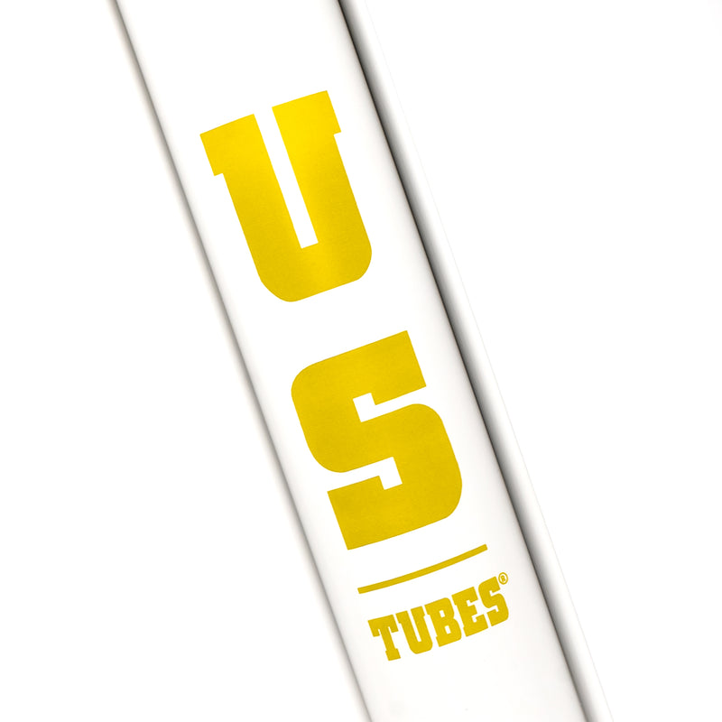 US Tubes - 17" Round Bottom 50x5 - Ice Pinch - Light Yellow Classic Label - The Cave