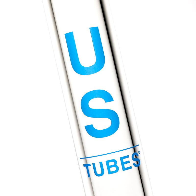 US Tubes - 17" Round Bottom 50x7 - Constriction - Blue Vertical Label - The Cave
