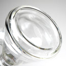 US Tubes - 20&quot; Beaker 50x5 w/ 29mm Joint - Constriction - White &amp; Red Vertical Label - The Cave