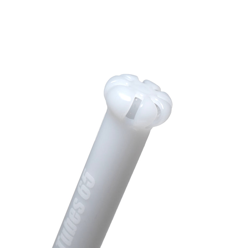 US Tubes - 20" Beaker 50x5 w/ 29mm Joint - Constriction - White & Red Vertical Label - The Cave