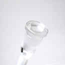 US Tubes - 20&quot; Beaker 50x5 w/ 29mm Joint - Constriction - White &amp; Red Vertical Label - The Cave