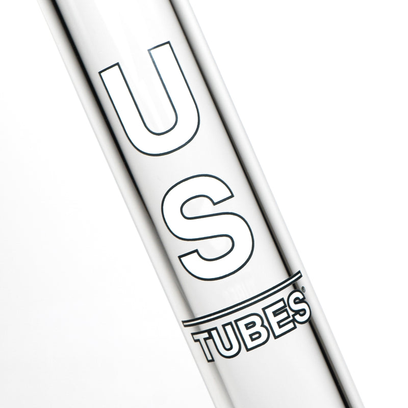 US Tubes - 18" Beaker 50x7 - Constriction - White & Gray Vertical Label - The Cave