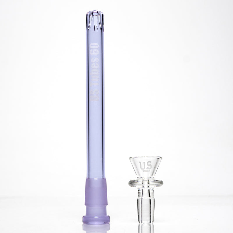 US Tubes - 18" Beaker 50x5 - Constriction - Purple - The Cave