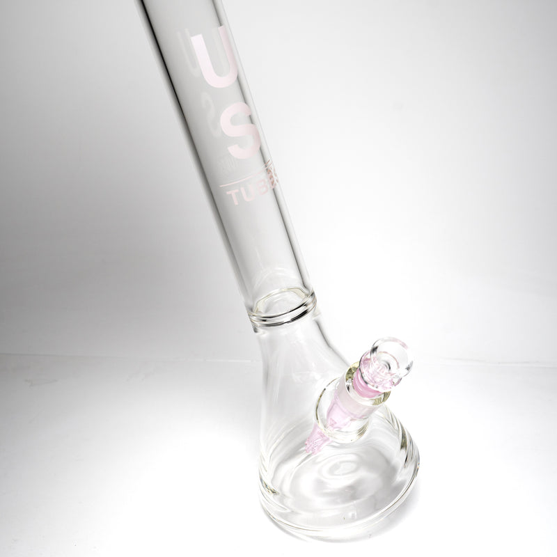 US Tubes - 18" Beaker 50x5 - Constriction - Pink Vertical Label - The Cave