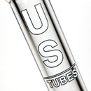US Tubes - 13" Beaker 50x9 - Constriction - White & Black Vertical Label - The Cave