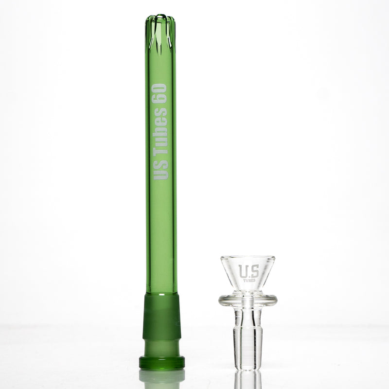 US Tubes - 18" Beaker 50x5 - Constriction - Green Shadow Label - The Cave