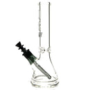 US Tubes - 13" Beaker 50x7 - White & Gray Vertical Label - The Cave