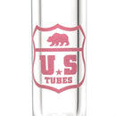 US Tubes - 12" Beaker 50x9 - Constriction - Pink Highway Outline - The Cave