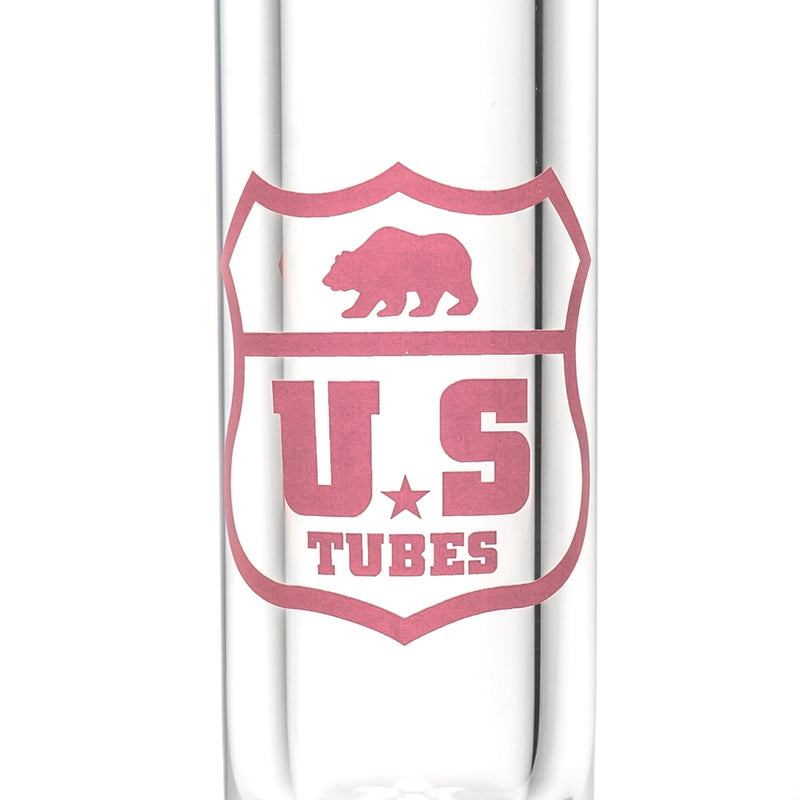 US Tubes - 12" Beaker 50x9 - Constriction - Pink Highway Outline - The Cave