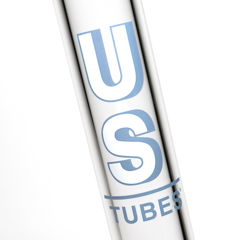 US Tubes - 18" Beaker 50x7 - Constriction - Light Blue Shadow Label - The Cave