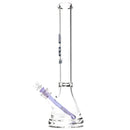 US Tubes - 17" Beaker 50x7 - Constriction - Solid Purple Vertical Label - The Cave