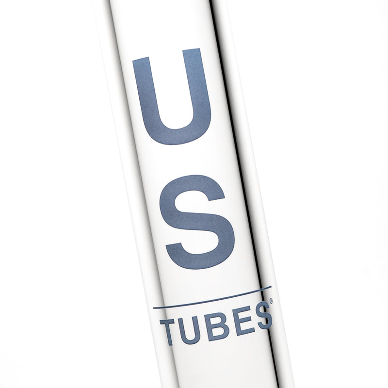 US Tubes - 17" Beaker 50x7 - Constriction - Solid Purple Vertical Label - The Cave