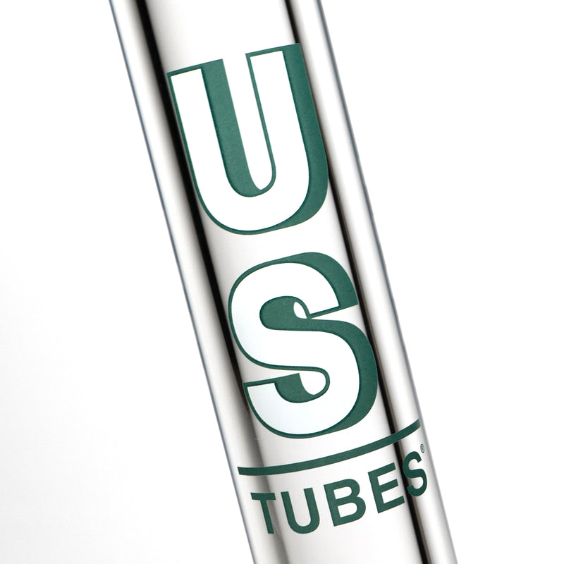 US Tubes - 18" Beaker 50x9 - Constriction - Teal Shadow Label - The Cave