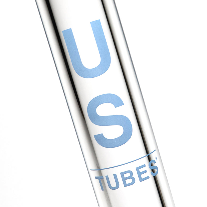 US Tubes - 18" Beaker 50x9 - Constriction - Light Blue Vertical Label - The Cave