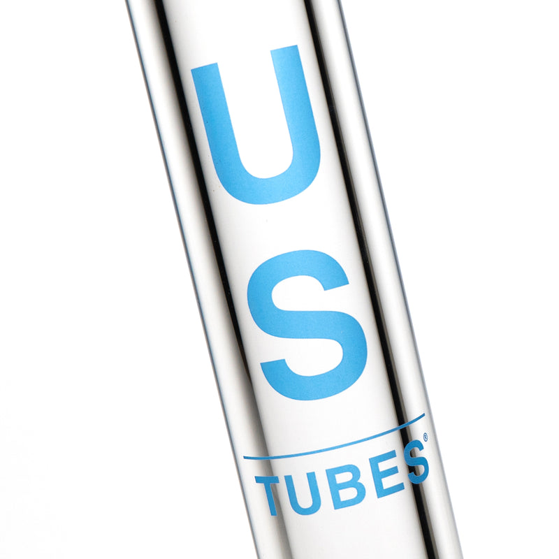 US Tubes - 18" Beaker 50x9 - Constriction - Blue Vertical Label - The Cave