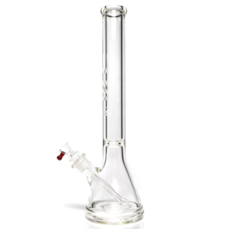 US Tubes - 18" Beaker 50x9 w/ 24mm Joint - Constriction - White Vertical Label - The Cave