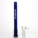 US Tubes - 18" Beaker 50x9 - Constriction - Blue Vertical Label - The Cave