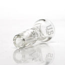 US Tubes - 13" Beaker 45x5 - Constriction - White & Red Vertical Label - The Cave