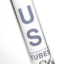 US Tubes - 14" Beaker 50x5 - Ice Pinch - Purple - The Cave