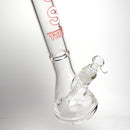 US Tubes - 13" Beaker 45x5 - Constriction - White & Red Vertical Label - The Cave