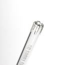 US Tubes - 13" Beaker 45x5 - Constriction - White & Red Vertical Label - The Cave