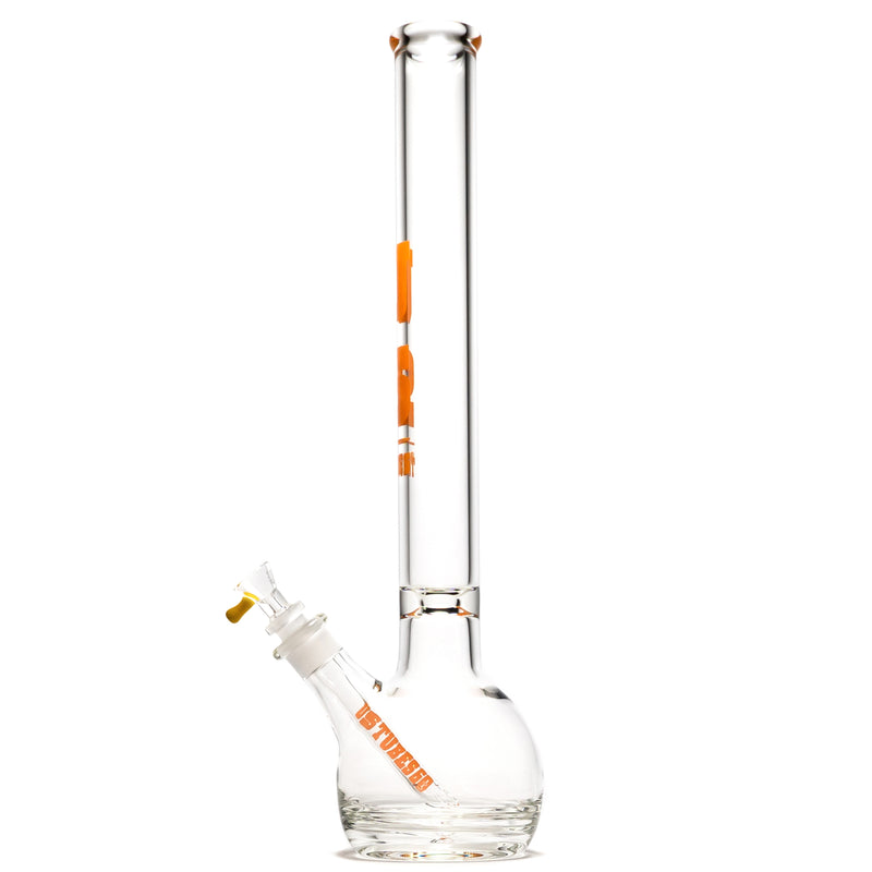US Tubes - 20" Round Bottom 50x7 w/ 24mm Joint - Constriction - Orange Classic Label - The Cave