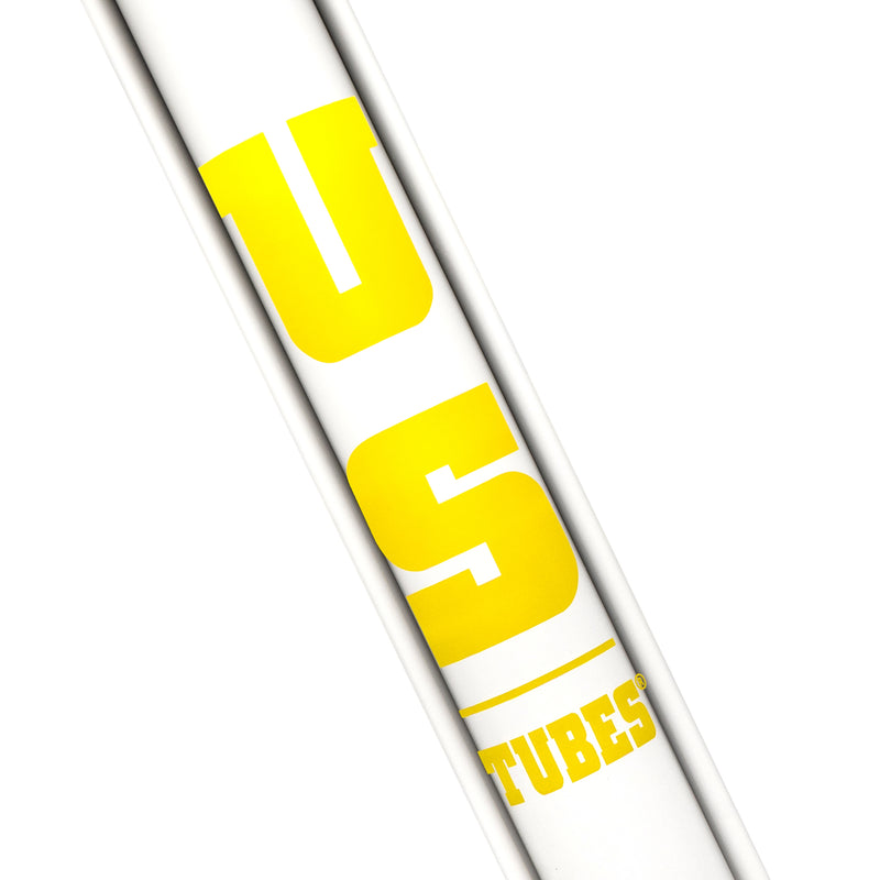 US Tubes - 20" Round Bottom 50x7 w/ 24mm Joint - Constriction - Yellow Classic Label - The Cave