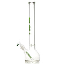 US Tubes - 20" Round Bottom 50x5 w/ 24mm Joint - Ice Pinch - Lime Green Classic Label - The Cave