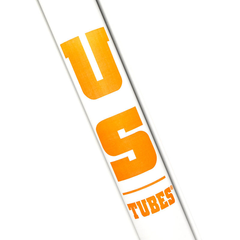 US Tubes - 20" Round Bottom 50x5 w/ 24mm Joint - Ice Pinch - Orange Classic Label - The Cave