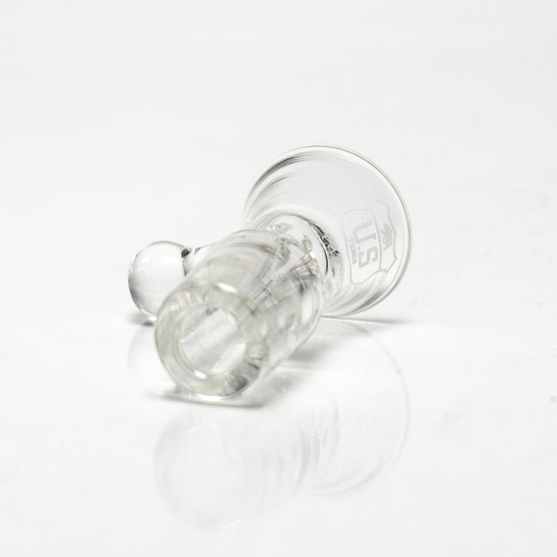 US Tubes - 18mm Ice Pinch Martini Slide - Clear - The Cave